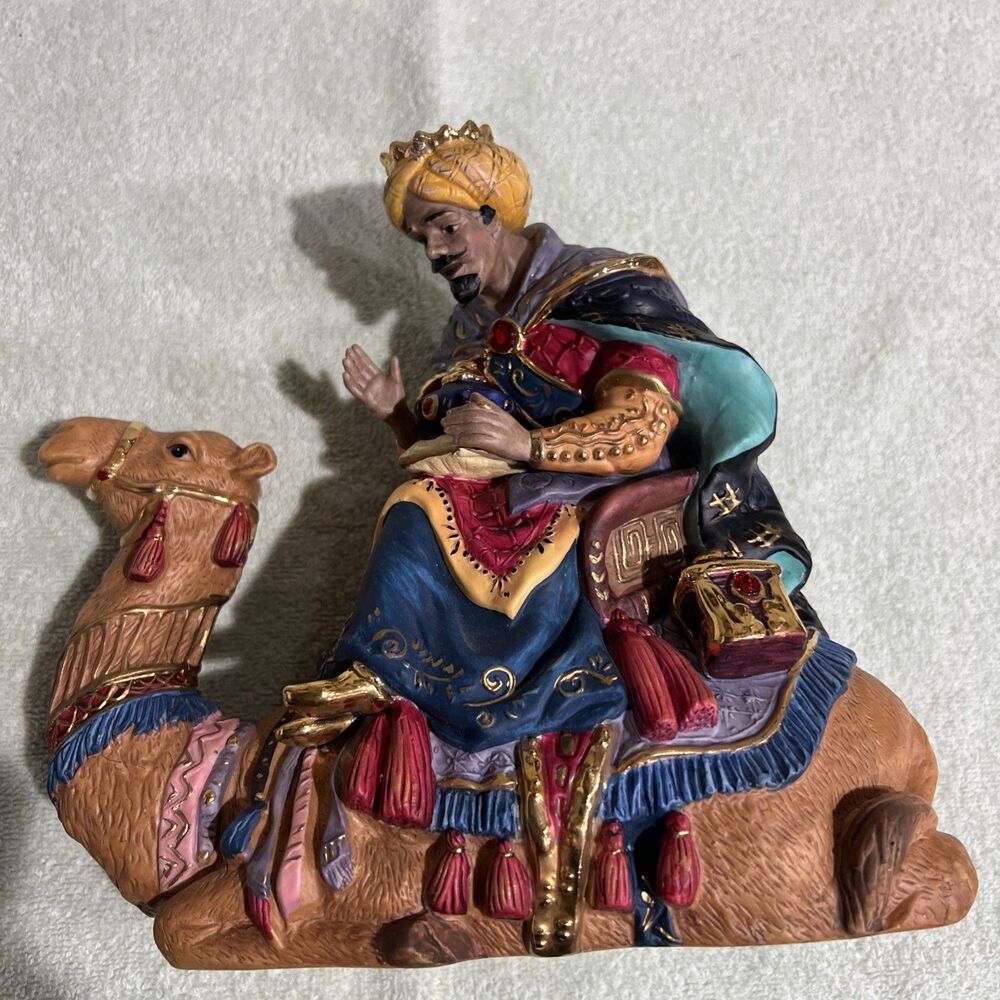Kirkland Signature Nativity Black Wiseman Camel Replacement 75177 EUC